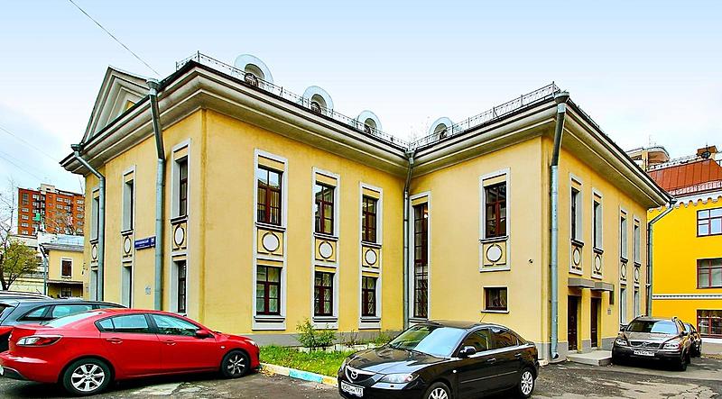 фасад дома, здание по адресу г Москва, Протопоповский пер, д 19 стр 10